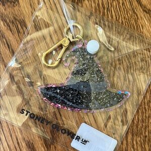 NWT Stoney Clover Halloween bag charm - witch hat